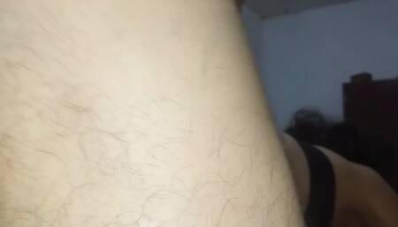 All His Dick Goes Deep in Her Ass
