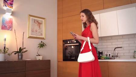 Stella And Weronika - Lady In Red Dress - Part 1 - UHD 3840x2160 - 4K