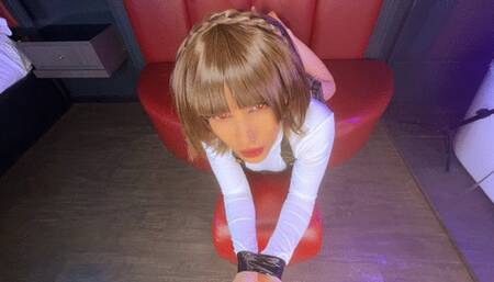 Makoto - Persona 5 cosplay - Anal Creampie