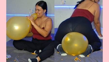 Sit to pop y blow to pop