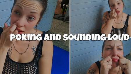 Picking my nose and making it sound like a trumpet My Nose, My Pleasure