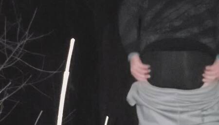 Changing Panties in Public