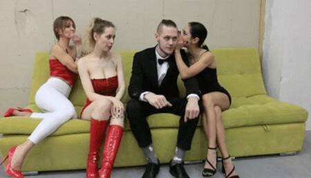 Clark organizes competitions for his girlfriends