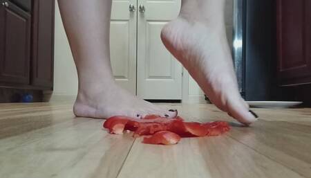 Powerful Feet Pulverize Pepper