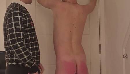 Locked, Bound, Gagged With Sir's Underwear and Fucked