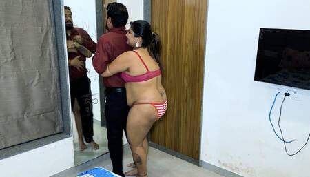 Sister-in-law Suddenly Appeared in Front of Brother-in-law in Bikini