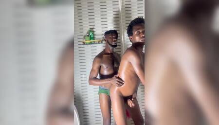 Fucking Fem Boy Under Shower