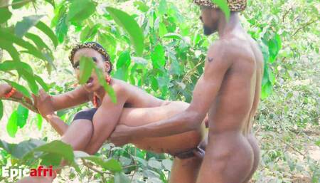 Adam and Eve - Their First Sex in the Garden of Eden
