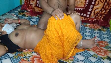 Very Hot and Romantic Bhabhi Having Sex.