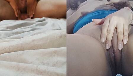 My Stepdad and I Make a Hot Video Call