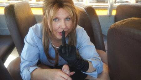 School Bus Cock Tease POV - WMV