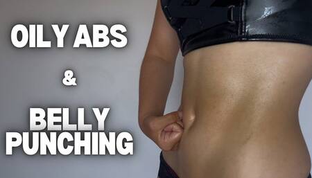 Oily Abs & Belly Punching