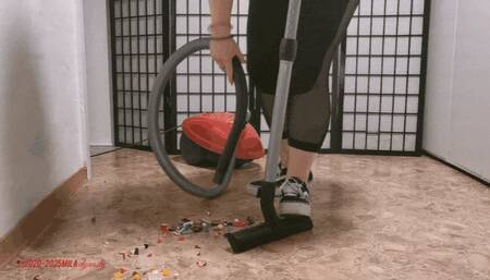 Mila in Vans - Stepmom disposes of Lego