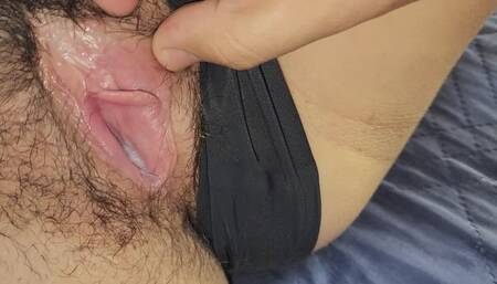 My little penis inside my stepdaughter with big pussy
