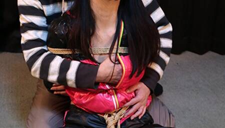 MD15-17 Japanese MILF Madoka Bound & Gagged Workout FULL (MP4)