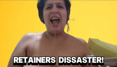 Retainers Disaster: Eating Melon and Drooling Nonstop!