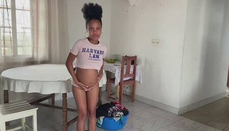 A ghost becomes trapped inside my belly