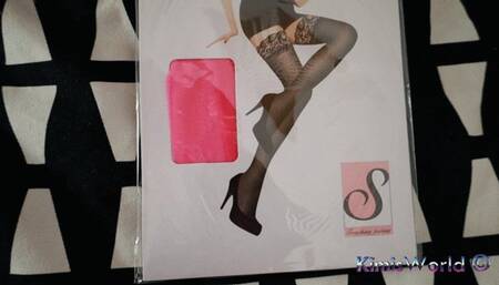 Do you like my new pink pantyhose ?