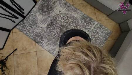 Height humiliation and lifting the tiny trainer POV: Height Humiliation, POV Lift and Carry, Strong Woman, Tall Woman- 1080p