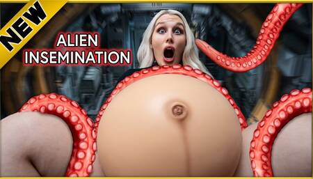 Alien Impregnation: Superheroine Becomes a Breeding Broodmother