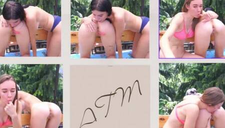 Rimjob and ATM From Hot Bitches