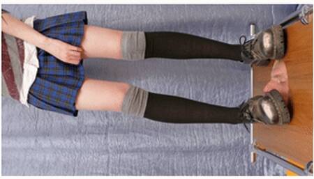 18 yo anime girl tramples my floor-face with Doc Martens shoes (part 11 of 12), flo016x 2160p