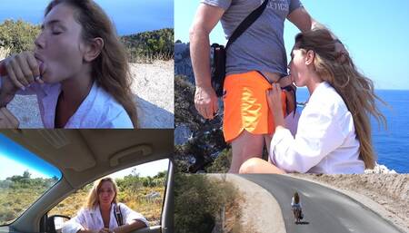 Hitchhiker Fucked around the island