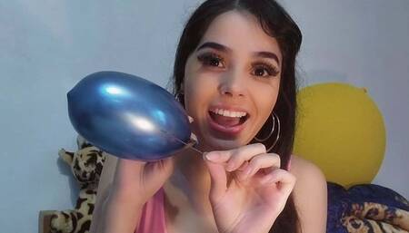 aluminum balloons BALOES DE ALUMINIO ESTOURANDO SEM DÓ