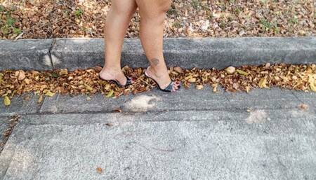 I crush everything in my path wearing my precious mules (3)