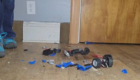 Nike shox car trample pt 2