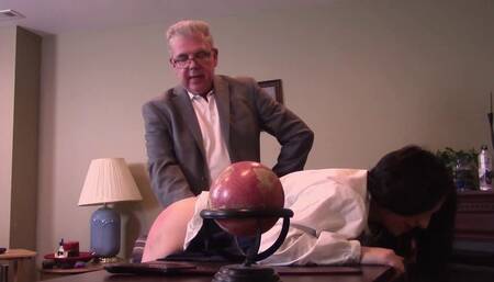 The Lustful Prep school Girls Detention day 2-The Strap (mov)