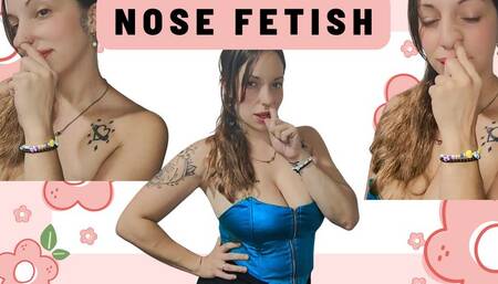 Picking my nose a lot