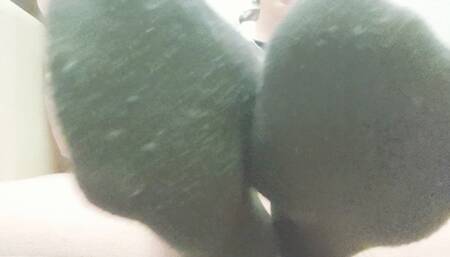 Chilling on the sofa after a good run