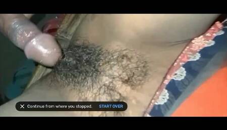 Desi Wife's Pussy Fun Fucking in Saree