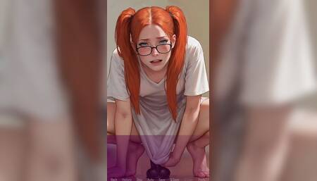 Husband Caught His Wife Naked with Delivery Man - 3D Hentai Animated Porn - Mila Ai