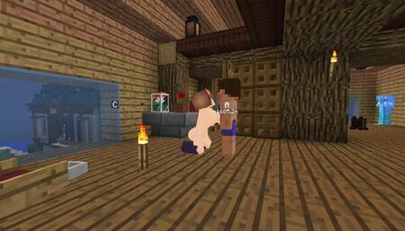 Minecraft the Jenny Mod Fucking Jenny in the Pussy and Getting a Blowjob
