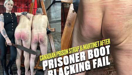 Canadian Prison Strap & Martinet After Boot Polishing Fail