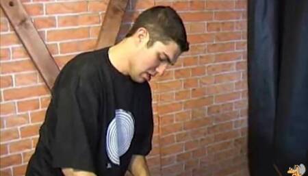 Tied up Mature Fucked by Young Guy