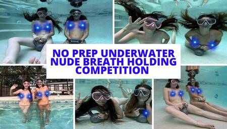 4K Ziva Fey - Princess Nathalia - No Prep Underwater Nude Breath Holding Competition