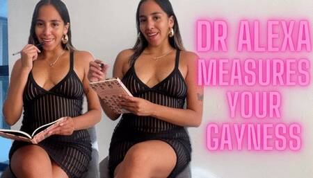 DR ALEXA MEASURE YOUR GAYNESS Counselor Encouraged Bi