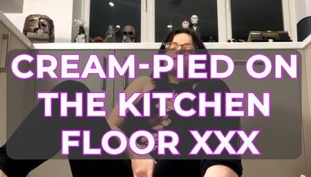 CREAM-PIED ON THE KITCHEN FLOOR XXX