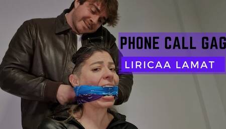 Speakuss gags Liricaa for a phone call