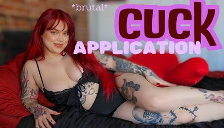 Eager Cucks Apply Here! - Cuck Application