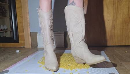 Cowgirl boot noodle crush