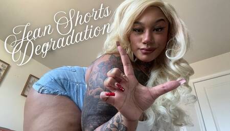 Jean Shorts Degradation