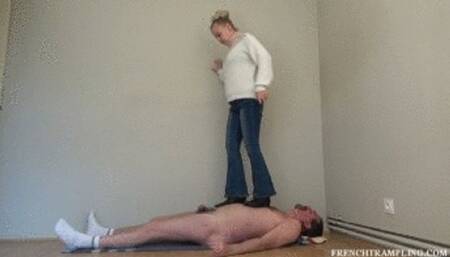 2333 Boots cock trampling with Katy