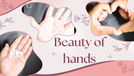 Beauty of hairy hands