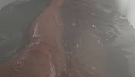 In the shower