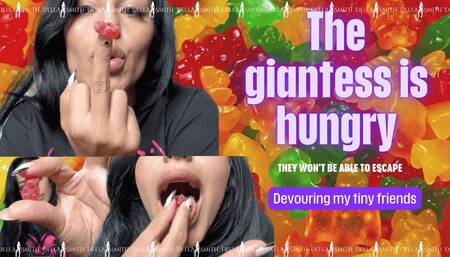 The giantess is hungry