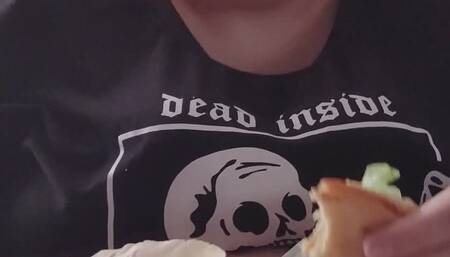 Stuffing on "Mexican" Food